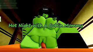 A Hot Night beside a Goblin Girl | Roblox RP